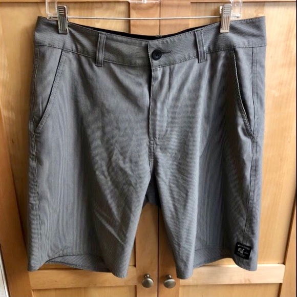 Vans Men's Charcoal Flat Front Shorts - Picture 5 of 6
